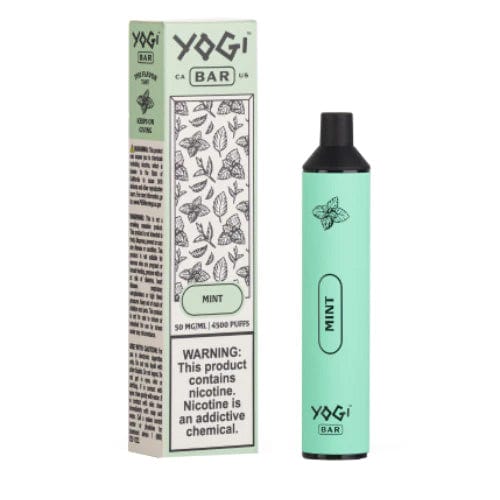 Yogi Disposable Vape Mint Yogi Bar 4500 Disposable Vape (5%, 4500 Puffs)