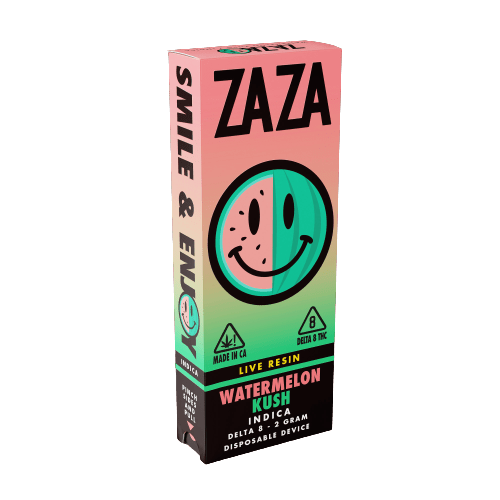 Watermelon Kush -ZAZA Zbar 2g Delta 8 Live Resin Disposable
