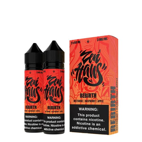Zen Haus Juice Zen Haus Rebirth (Nectarine+Raspberry+Apple) 120ml Vape Juice