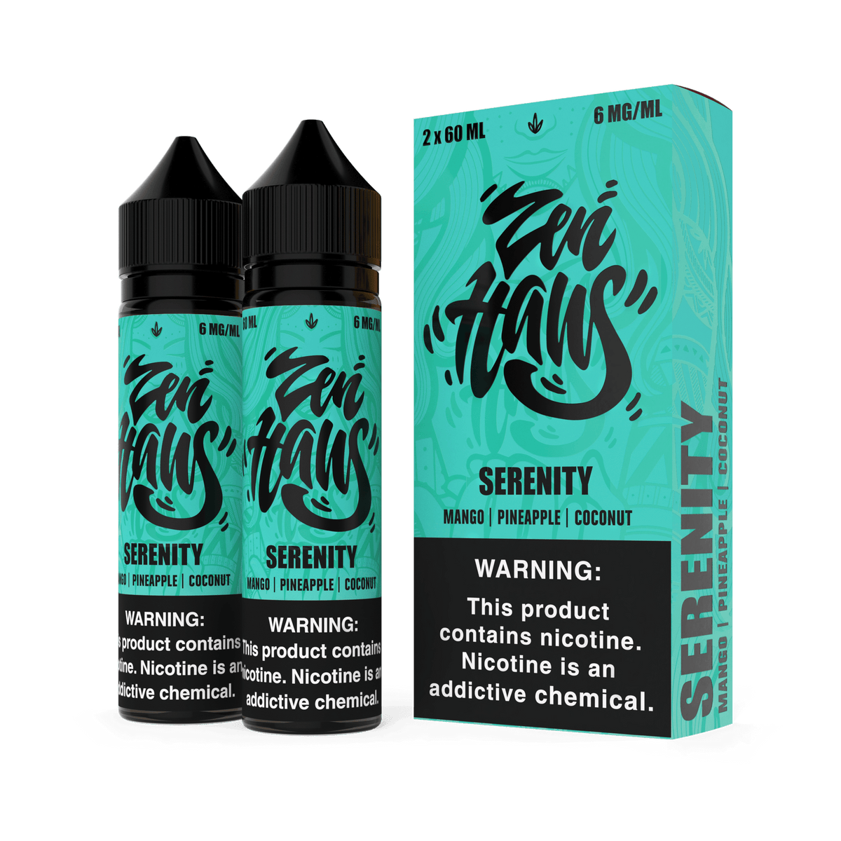 Zen Haus Juice Zen Haus Serenity (Mango+Pineapple+Coconut) 120ml Vape Juice
