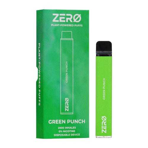 ZERO Disposable Vape Green Punch ZERO Aromatherapy Disposable Vape (0mg, 2000 Puffs)