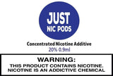 Zin Nicotine Additive Zin Just Nic Pods Nicotine Additive