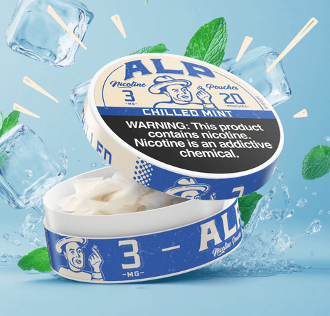Alp Nicotine Pouches chilled mint flavor