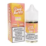 Cloud Nurdz Peach Melon TFN Salt Vape Juice 30ml
