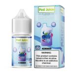 Pod Juice Blue Razz Ice PJ5000 TF 30ml Nic Salt Vape Juice