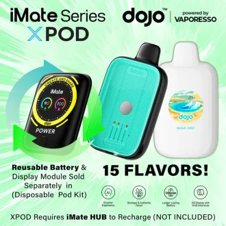 Vaporesso DOJO iMate X 20K Disposable Pod( Requires Kit for Use)