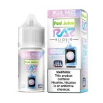 Pod Juice x RAZ Blue Razz Cotton Clouds TFN Salt Vape Juice 30ml