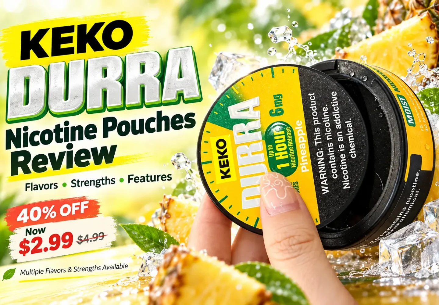 keko durra nicotine pouches review