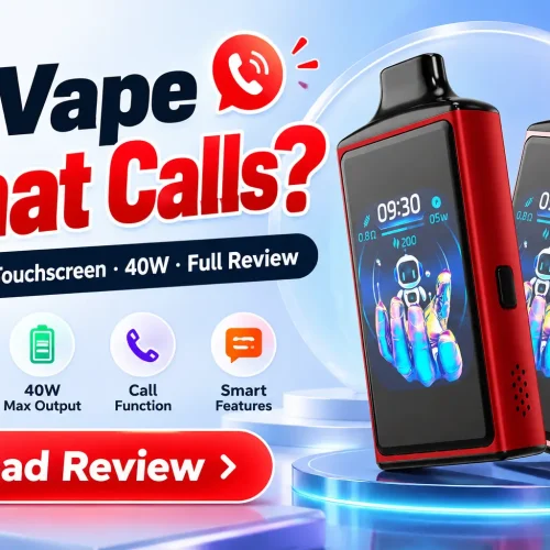 V-Pod S Review: This Vape Makes Phone Calls?