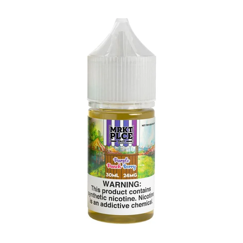 MRKT PLCE Purple Punch Berry Salt 30ml 24mg